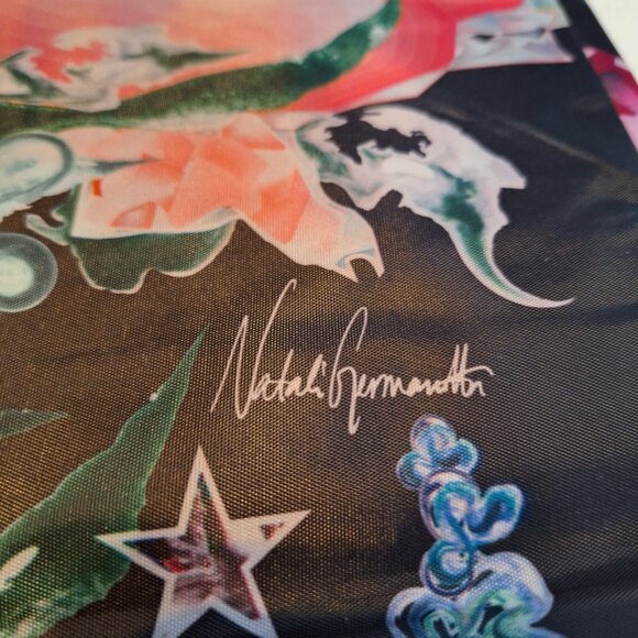 MACY'S‎ Reusable Shopping Tote Bag "From Beach to Bag" Oceancycle, Floral New! - Picture 6 of 7